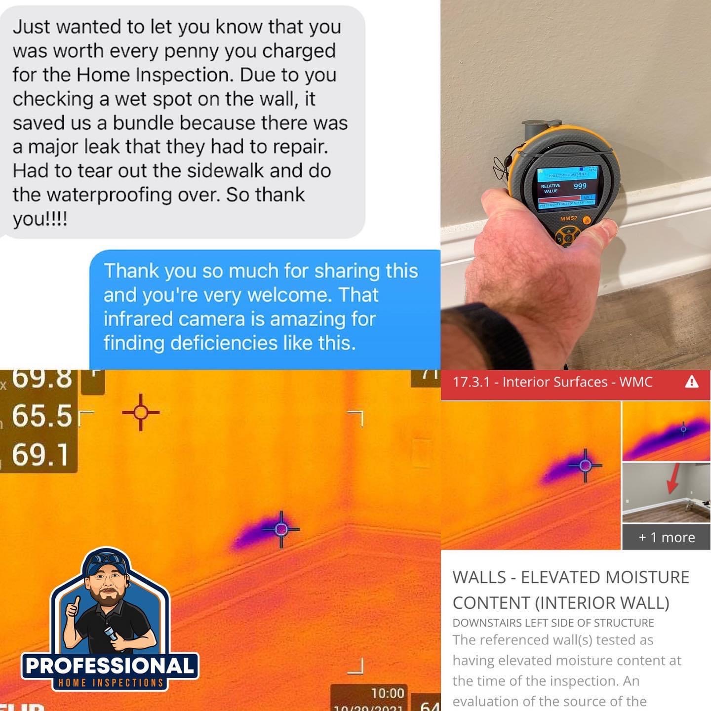 Thermal Imaging Professional Home Inspections • Home Inspector